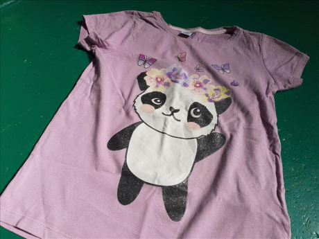 T-shirt Panda 7/8a