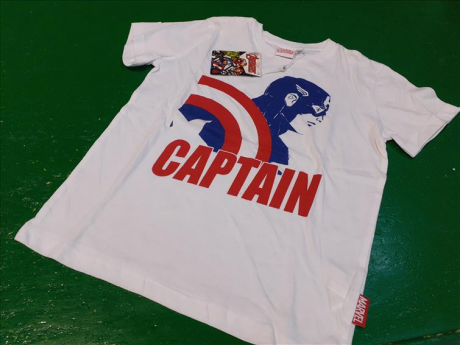 T-shirt Capitan Am. 7/8a Nuova