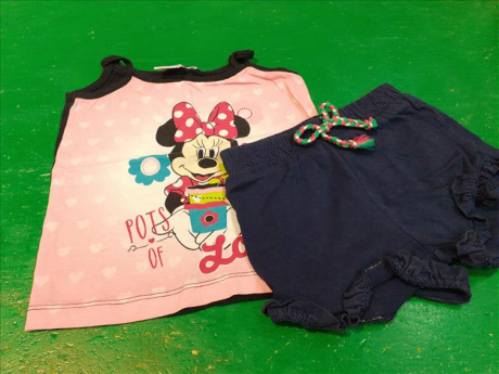 Completo Minnie 9/12m