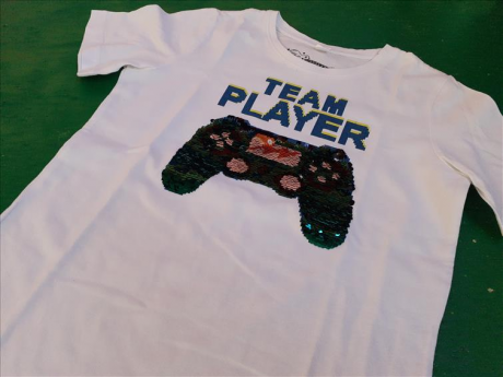 T-shirt Team Player 8/9a