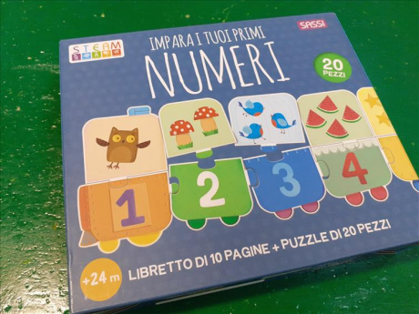 Puzzle Con Libro Numeri