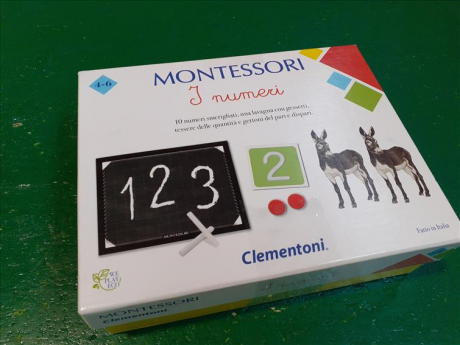 Gioco Numeri Montessori