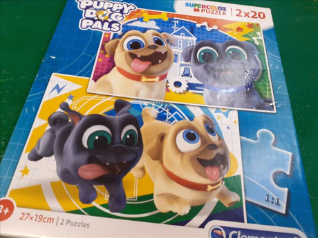 2x20pz Puzzle Puppy