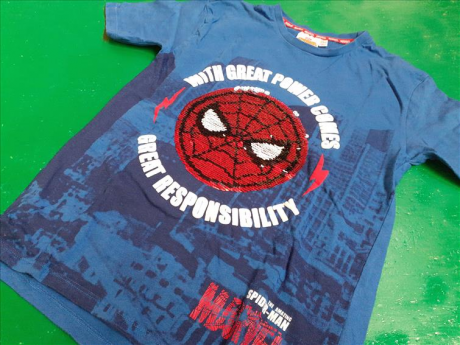 T-shirt Spiderman 7/8a