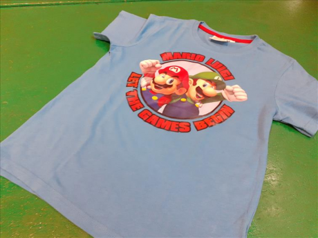 T-shirt Mario 12a