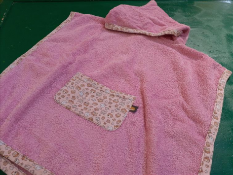 Poncho Rosa 3/5a