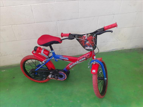 Bici Spiderman Ruota16