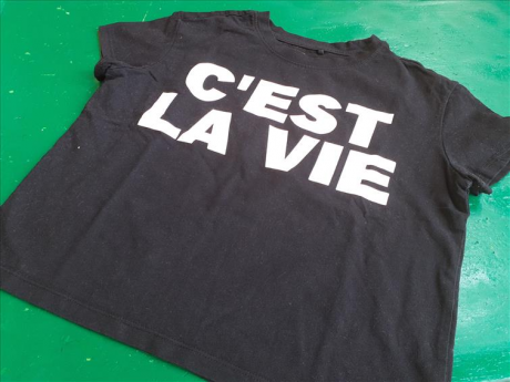 T-shirt C'est La Vie 12/13a