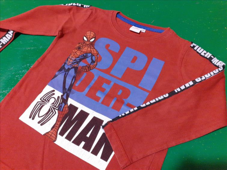 Maglia Spiderman 5/6a