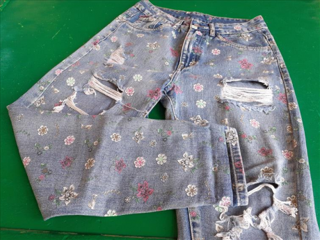 Jeans Fiori 14a+