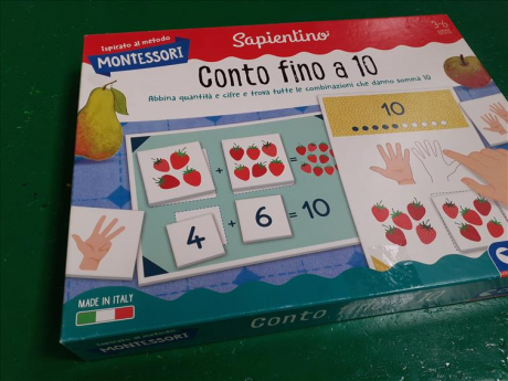 Gioco Sapientino Montessori