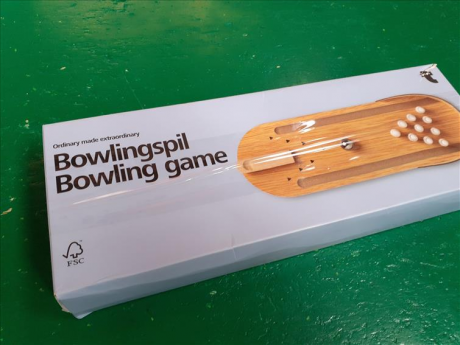 Gioco Mini Bowling Legno