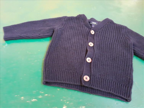 Cardigan Blu 6m