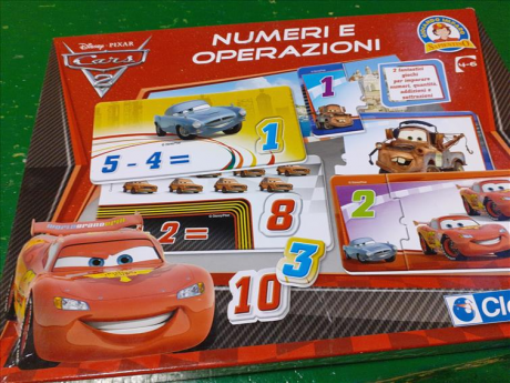 Gioco Numeri Cars