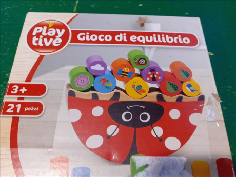 Gioco Equilibrio Legno